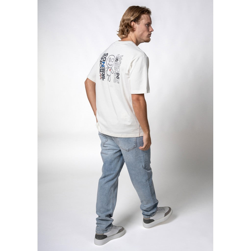 WRONG FRIENDS NELSON T-SHIRT T-SHIRTS SAND