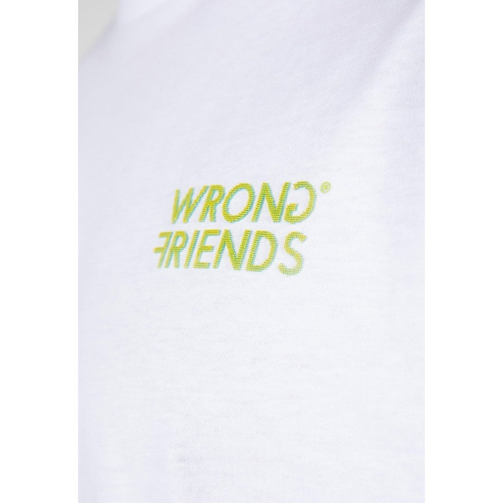 WRONG FRIENDS NERJA T-SHIRT T-SHIRTS WHITE