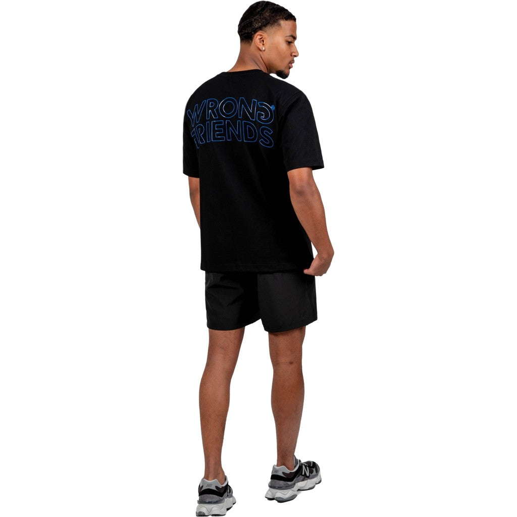 WRONG FRIENDS NOME T-SHIRT T-SHIRTS BLACK