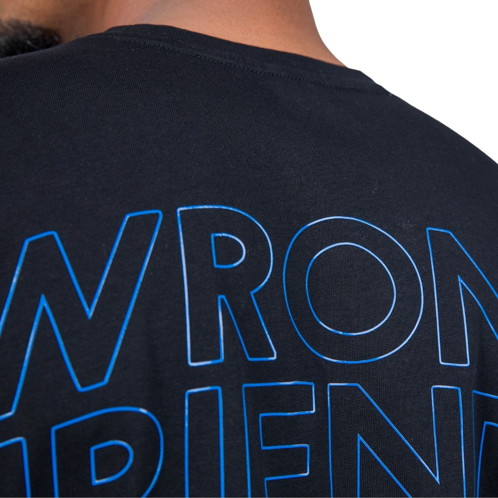 WRONG FRIENDS NOME T-SHIRT T-SHIRTS BLACK