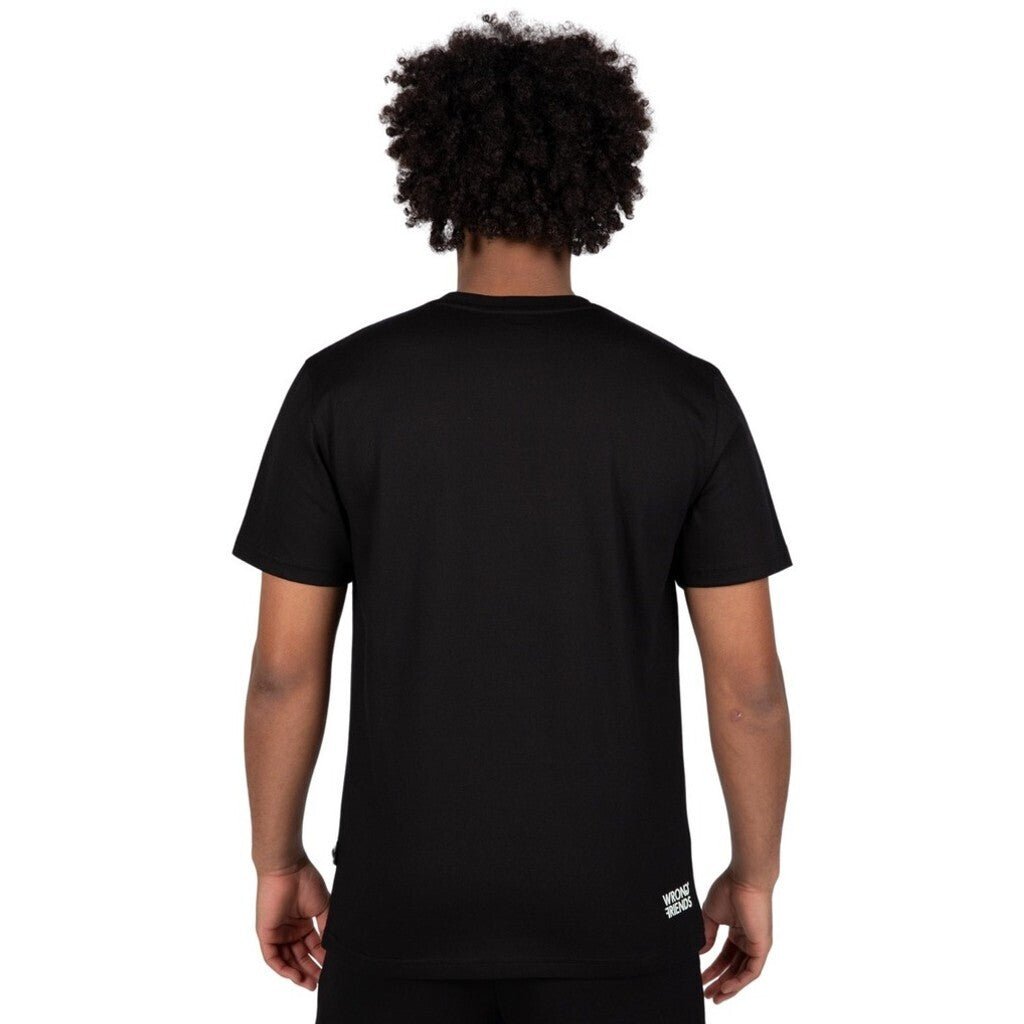 NO GUTS NO GLORY T - SHIRT 2.0 - BLACK - WRONG FRIENDS