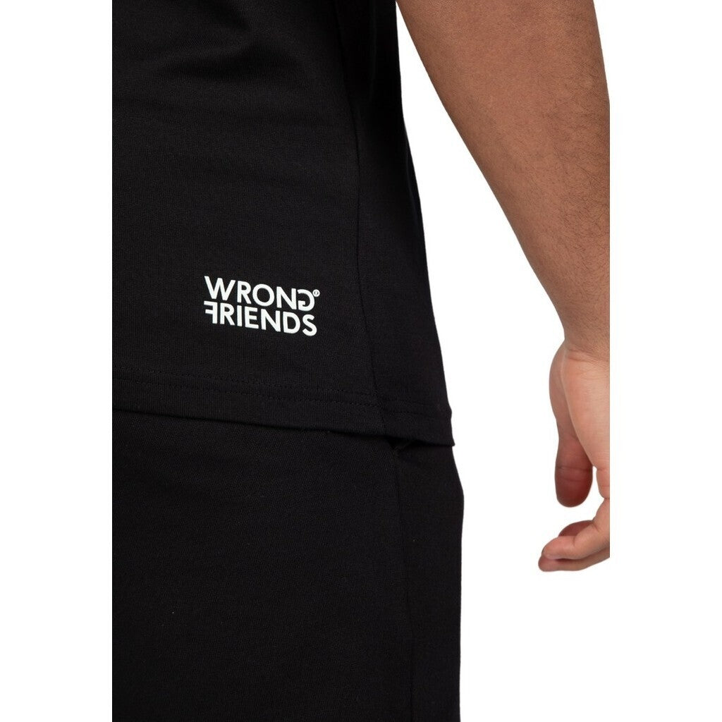 NO GUTS NO GLORY T - SHIRT 2.0 - BLACK - WRONG FRIENDS