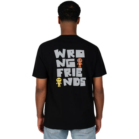 WRONG FRIENDS ONTARIO T-SHIRT T-SHIRTS BLACK
