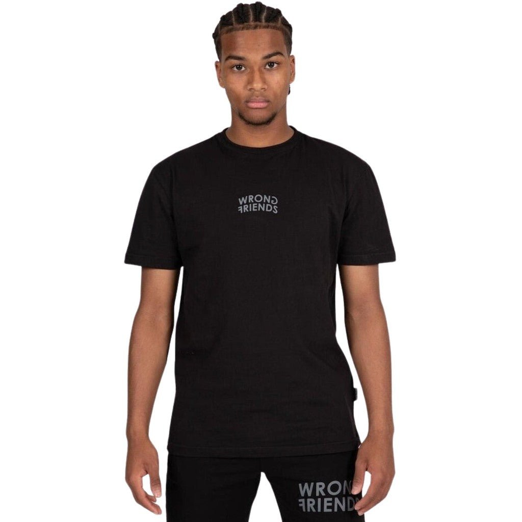 ORLANDO SHORTS - BLACK - WRONG FRIENDS