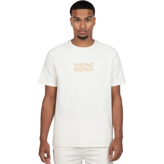 WRONG FRIENDS OTHELLO T-SHIRT T-SHIRTS COCONUT WHITE
