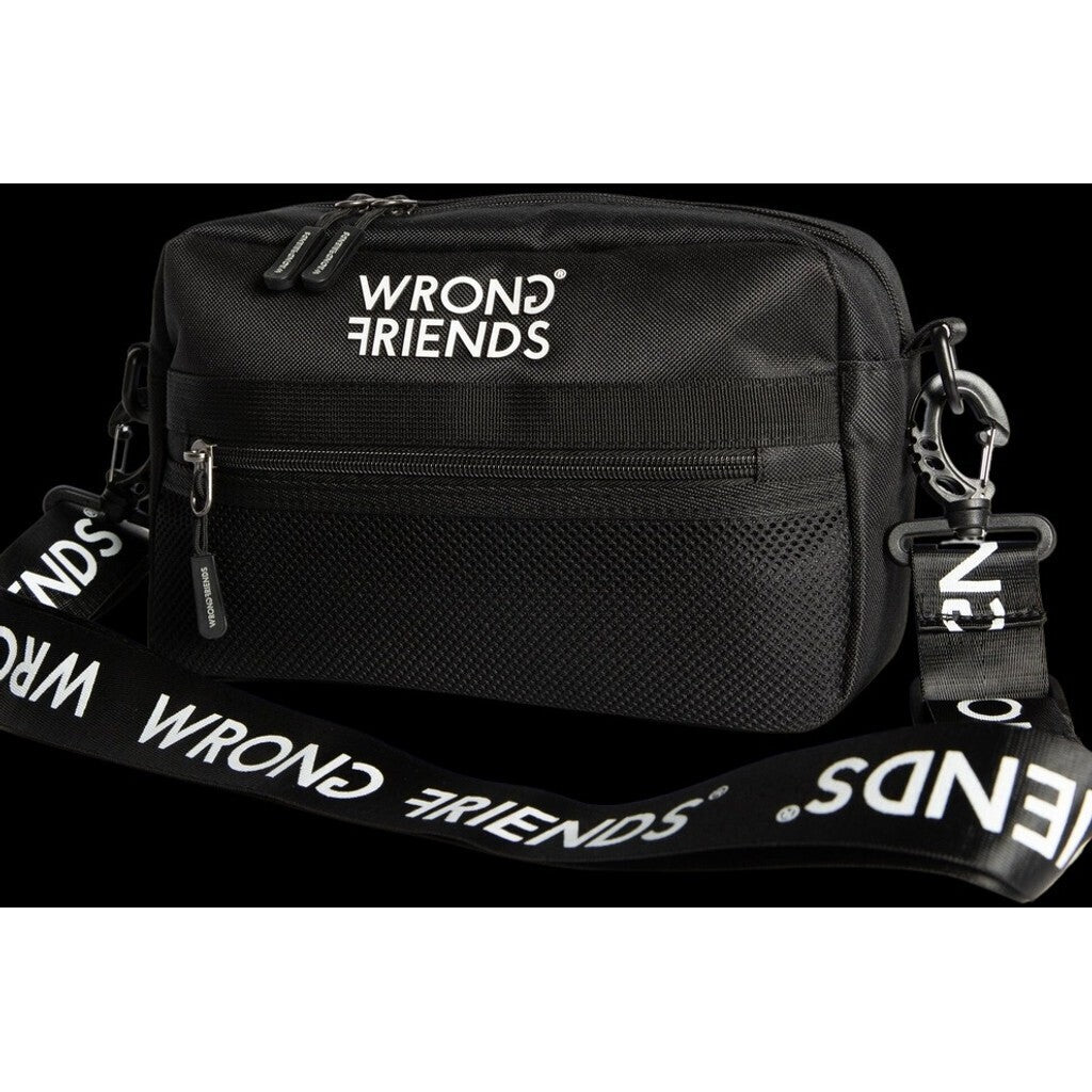 PORTO CROSSBODY BAG - BLACK - WRONG FRIENDS
