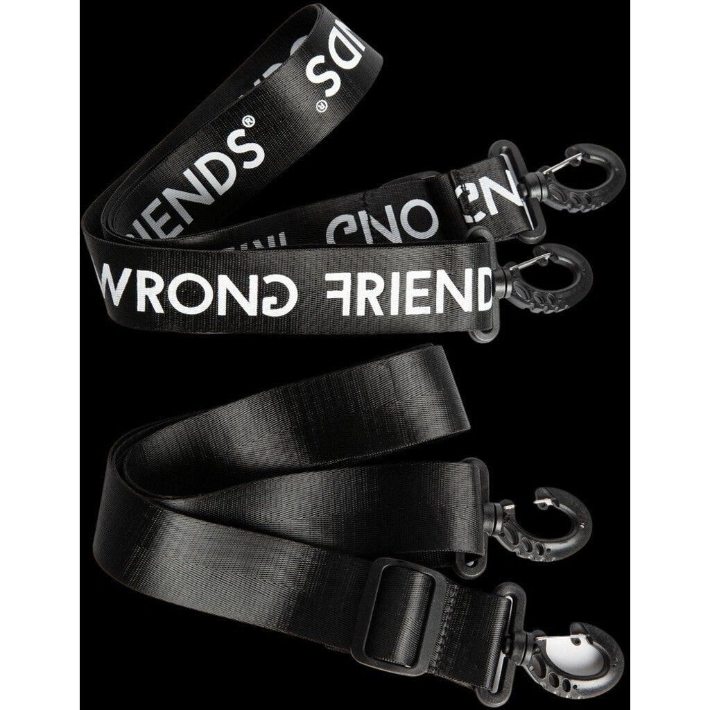 PORTO CROSSBODY BAG - BLACK - WRONG FRIENDS