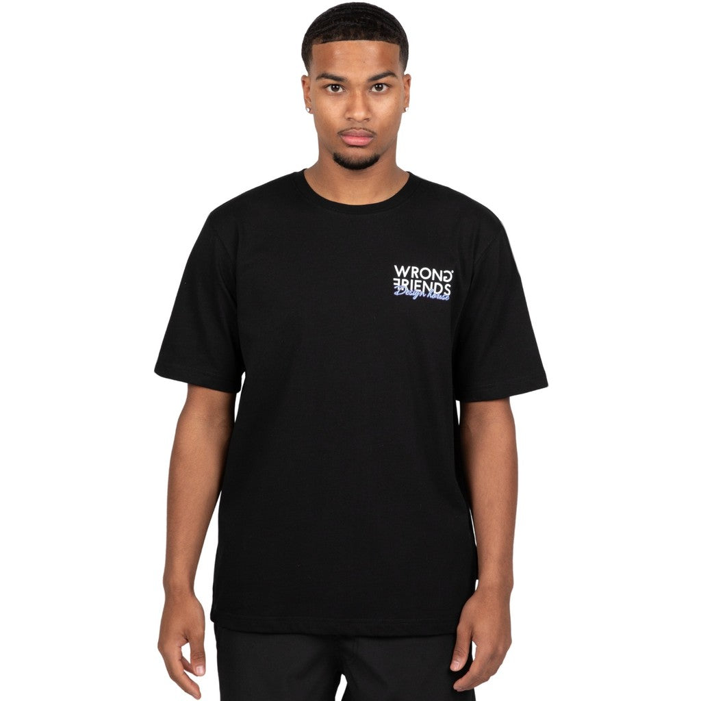 WRONG FRIENDS POTENZA T-SHIRT T-SHIRTS BLACK