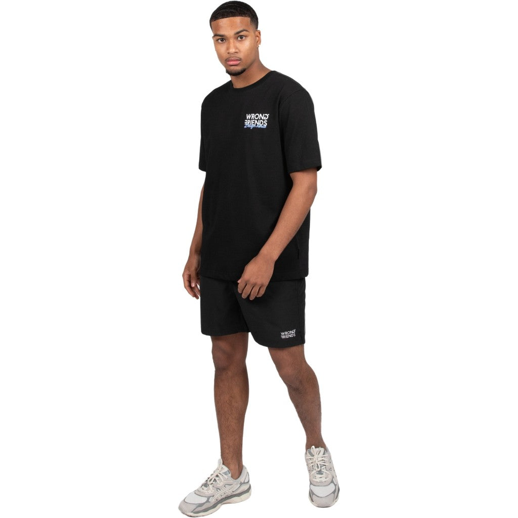 WRONG FRIENDS POTENZA T-SHIRT T-SHIRTS BLACK
