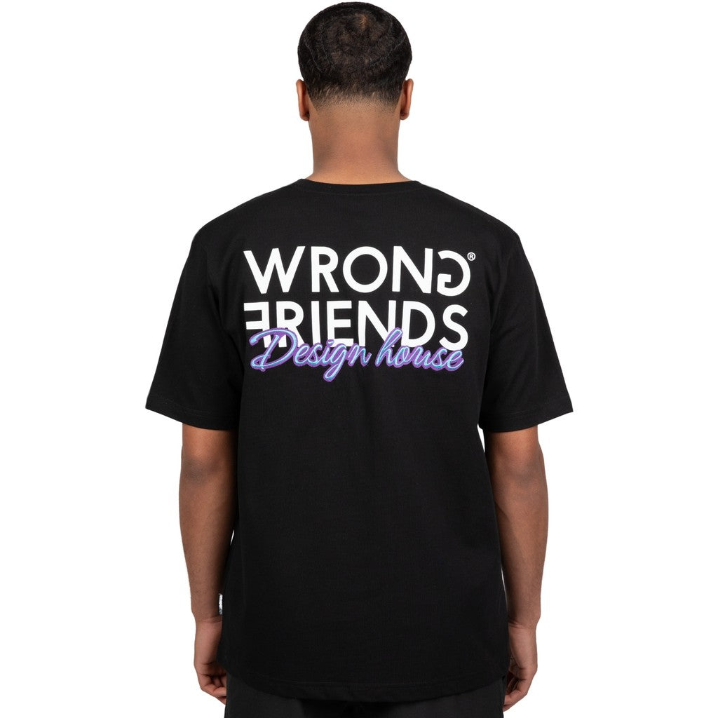 WRONG FRIENDS POTENZA T-SHIRT T-SHIRTS BLACK
