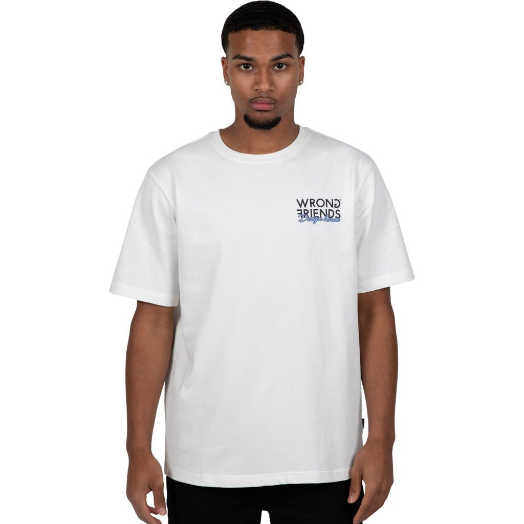 WRONG FRIENDS POTENZA T-SHIRT T-SHIRTS COCONUT WHITE