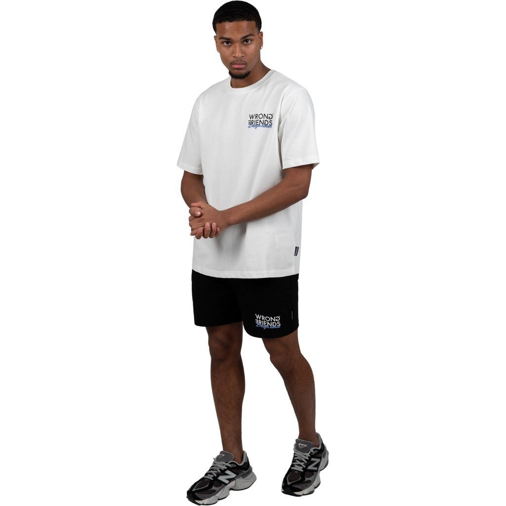 WRONG FRIENDS POTENZA T-SHIRT T-SHIRTS COCONUT WHITE