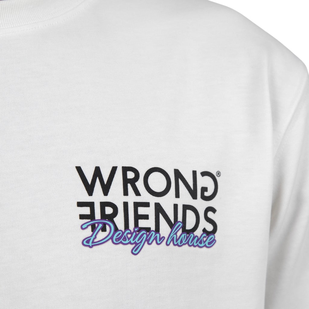 WRONG FRIENDS POTENZA T-SHIRT T-SHIRTS COCONUT WHITE