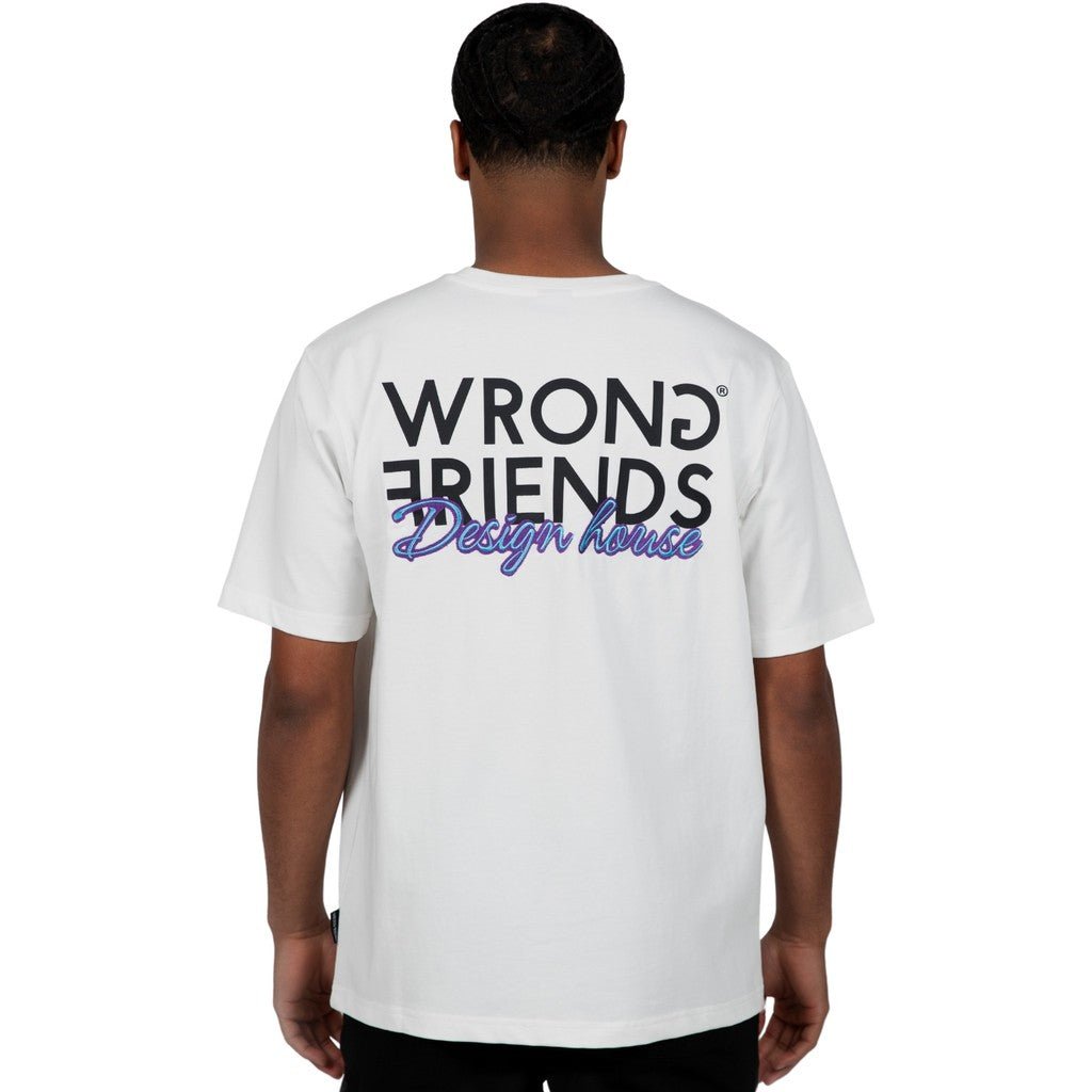 WRONG FRIENDS POTENZA T-SHIRT T-SHIRTS COCONUT WHITE