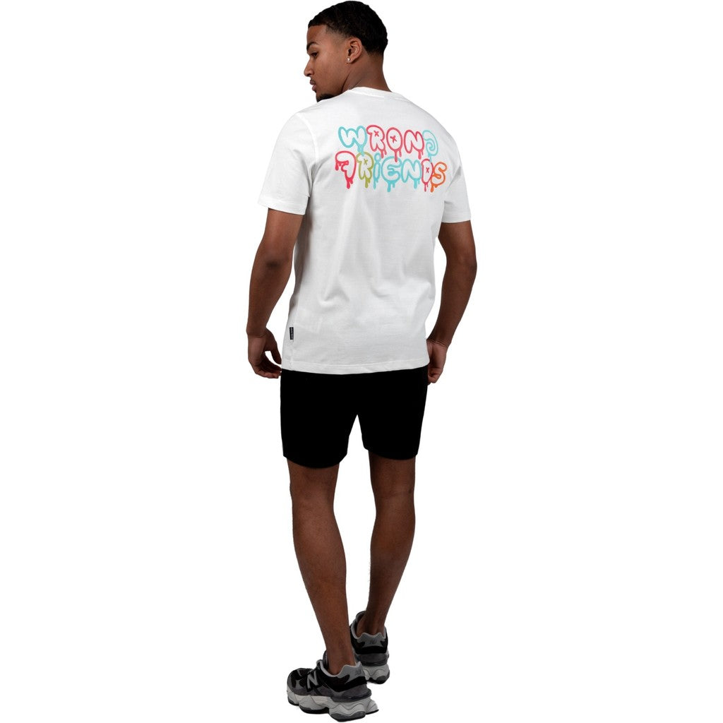 WRONG FRIENDS PRATO T-SHIRT T-SHIRTS COCONUT WHITE