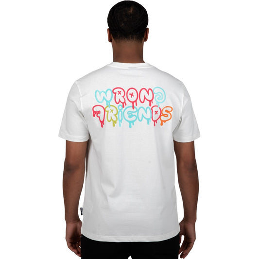 WRONG FRIENDS PRATO T-SHIRT T-SHIRTS COCONUT WHITE