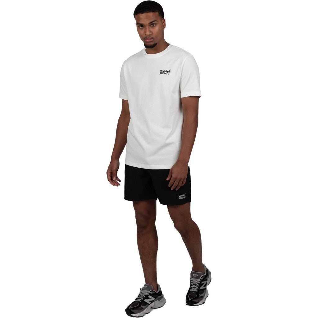 WRONG FRIENDS RABDAN T-SHIRT T-SHIRTS COCONUT WHITE
