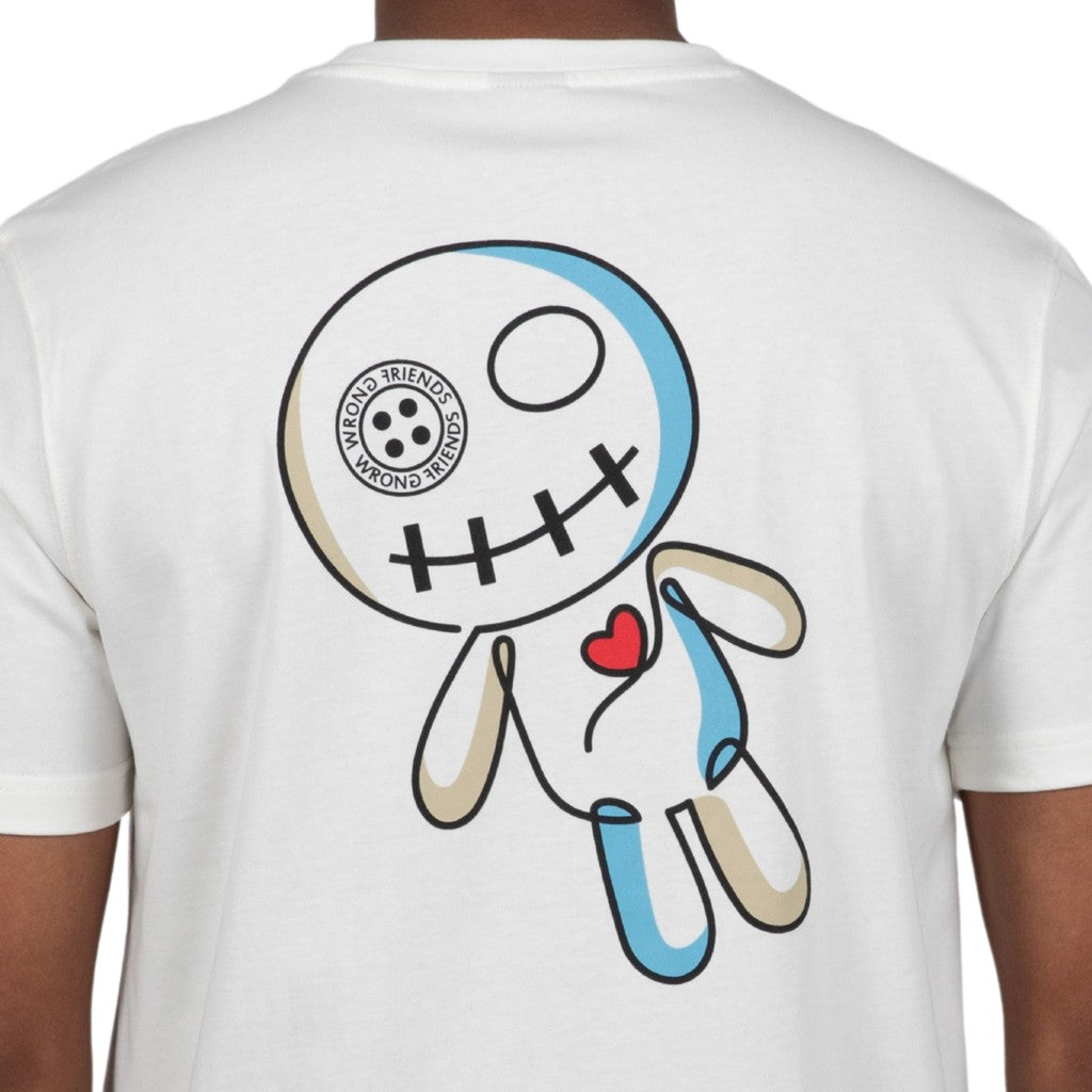 WRONG FRIENDS RABDAN T-SHIRT T-SHIRTS COCONUT WHITE
