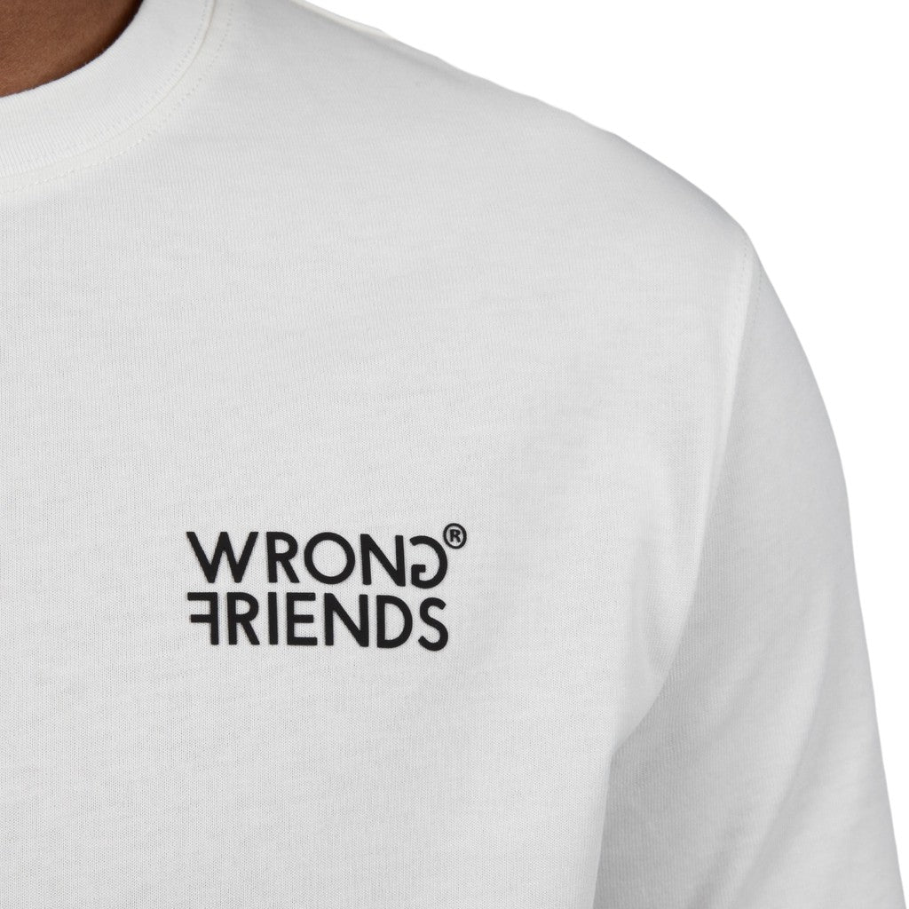 WRONG FRIENDS RABDAN T-SHIRT T-SHIRTS COCONUT WHITE