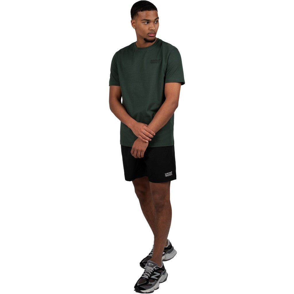 WRONG FRIENDS RABDAN T-SHIRT T-SHIRTS DARK GREEN