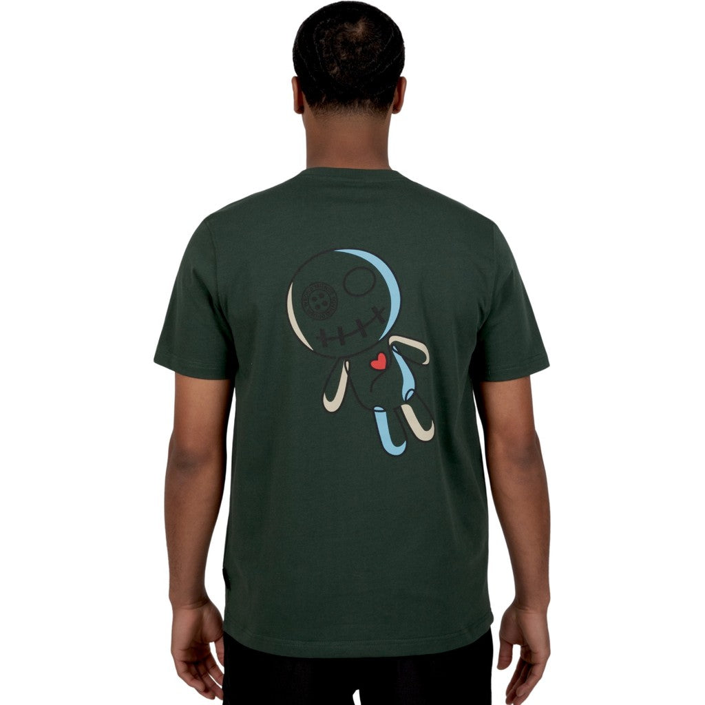 WRONG FRIENDS RABDAN T-SHIRT T-SHIRTS DARK GREEN