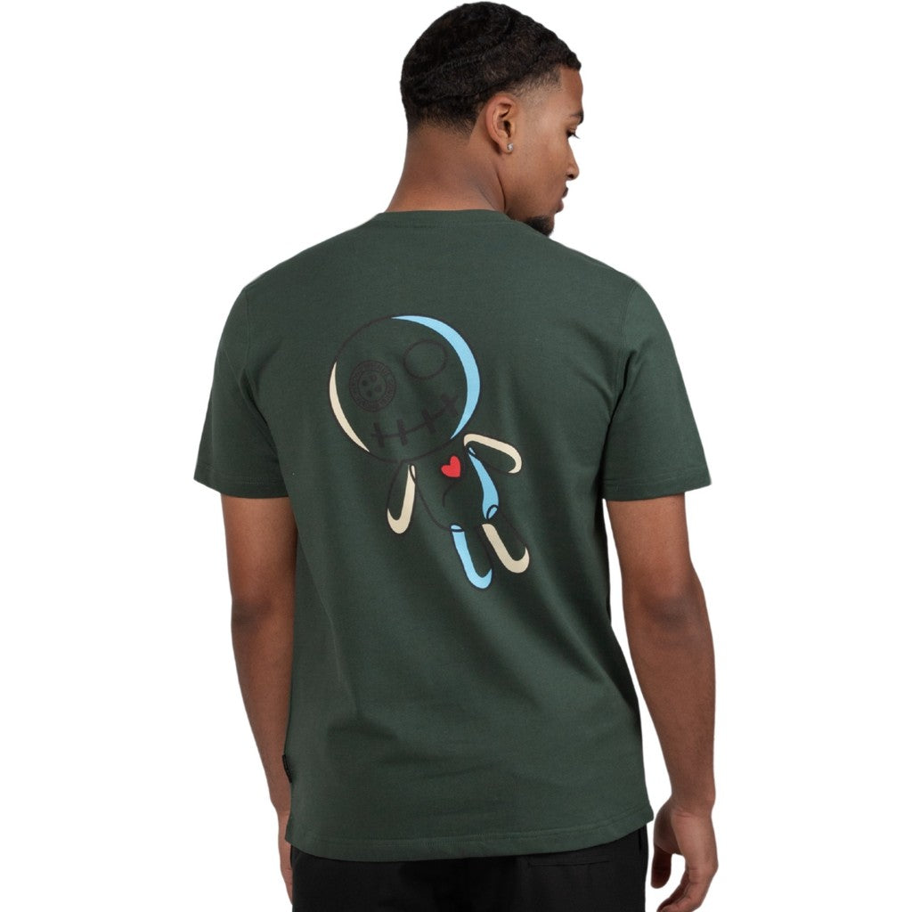 WRONG FRIENDS RABDAN T-SHIRT T-SHIRTS DARK GREEN