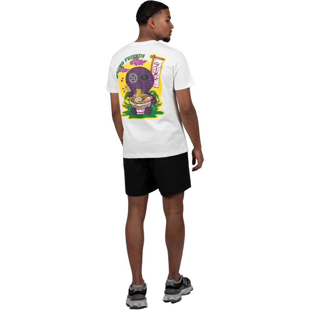WRONG FRIENDS RAMEN T-SHIRT T-SHIRTS COCONUT WHITE