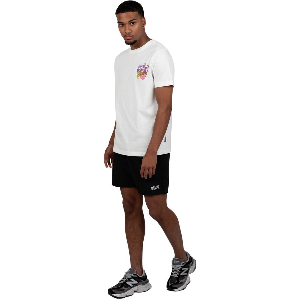 WRONG FRIENDS RAMEN T-SHIRT T-SHIRTS COCONUT WHITE