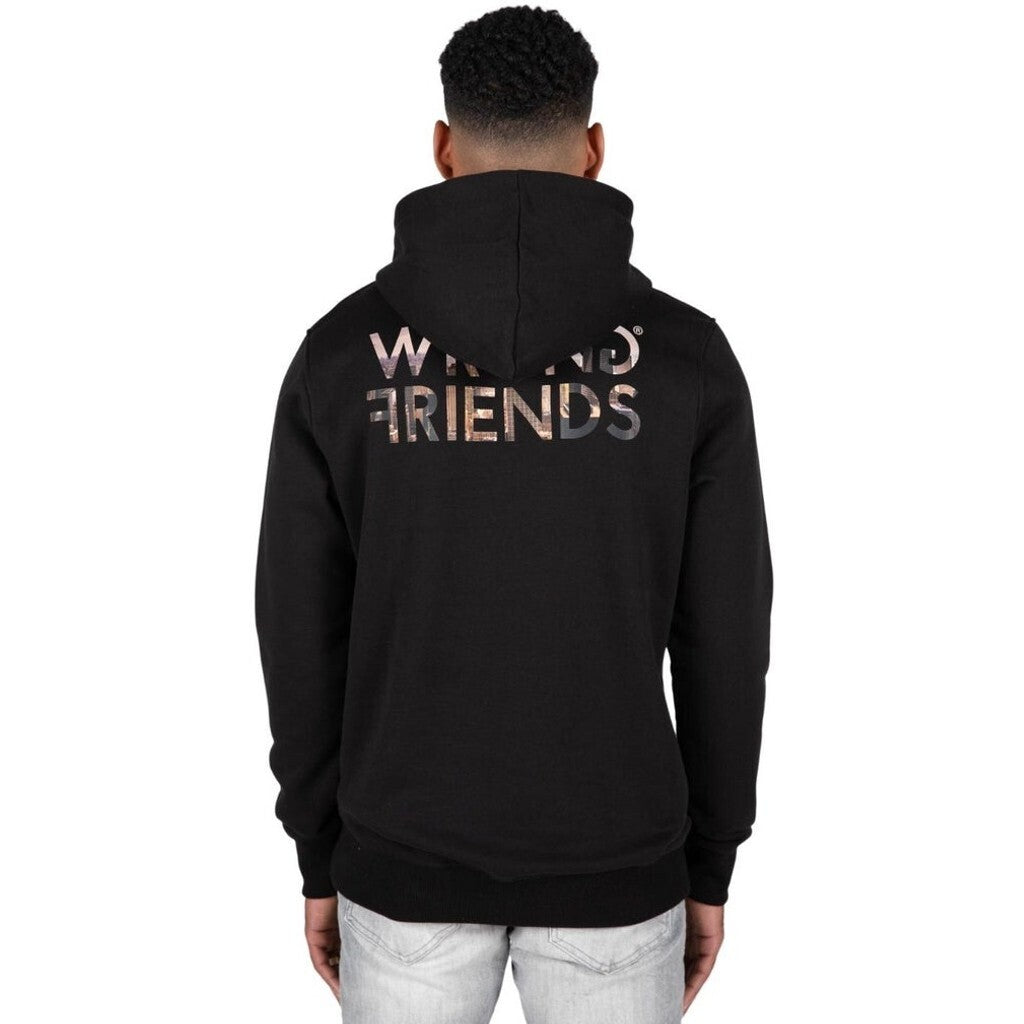RAMSEY HOODIE - BLACK - WRONG FRIENDS