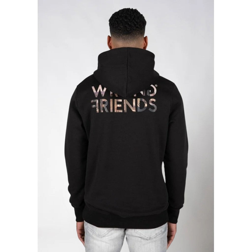 WRONG FRIENDS RAMSEY HOODIE HOODIES BLACK