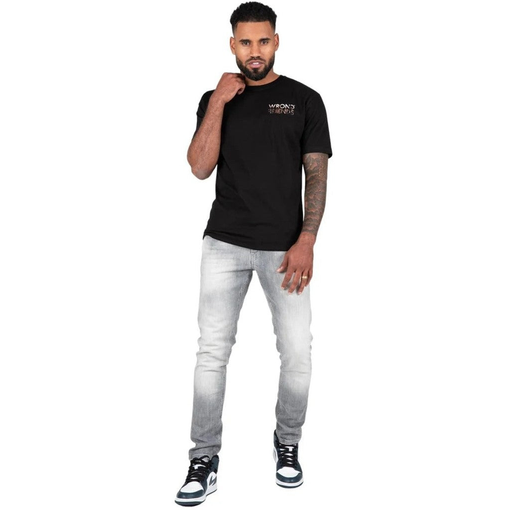 WRONG FRIENDS RAMSEY T-SHIRT T-SHIRTS BLACK