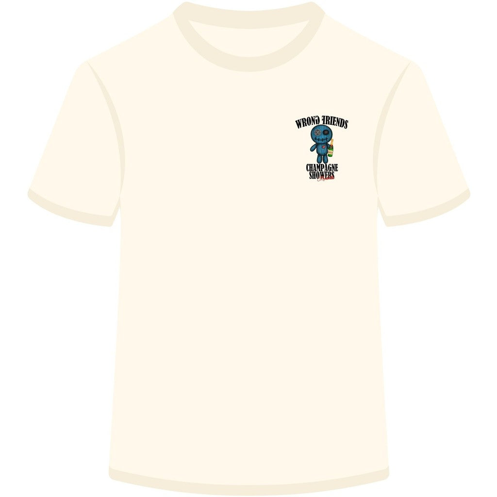 WRONG FRIENDS RENO T-SHIRT T-SHIRTS COCONUT WHITE