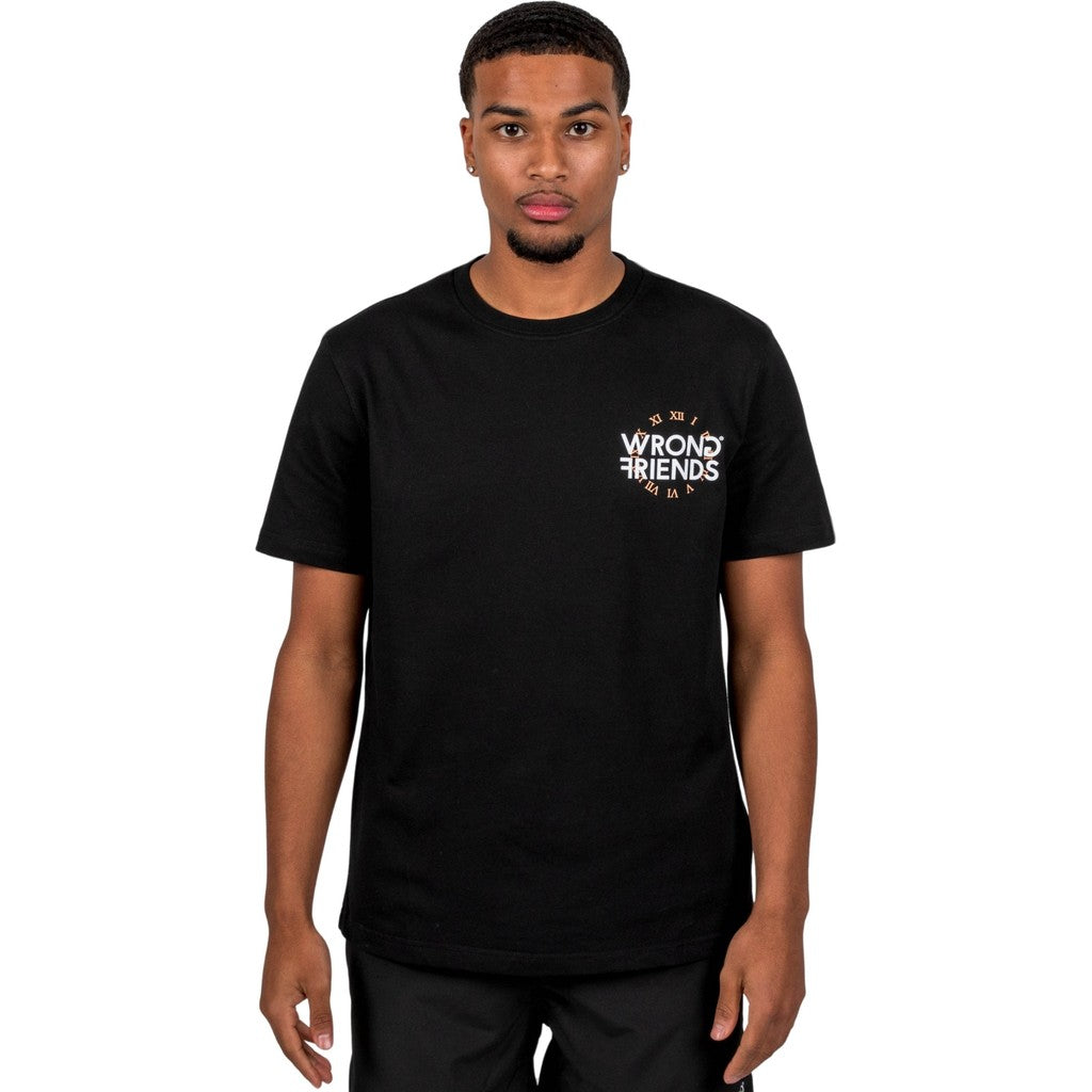 WRONG FRIENDS ROME T-SHIRT T-SHIRTS BLACK