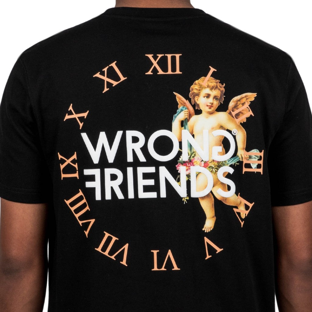 WRONG FRIENDS ROME T-SHIRT T-SHIRTS BLACK