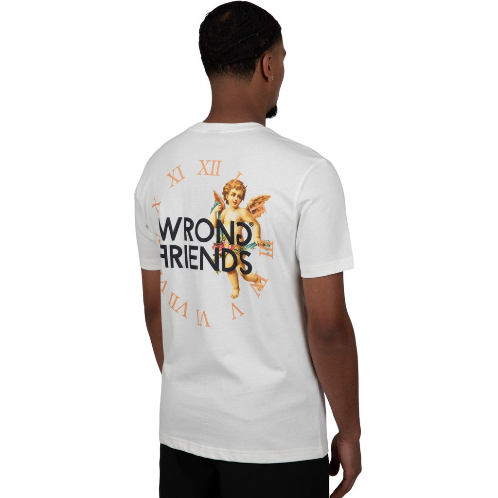 WRONG FRIENDS ROME T-SHIRT T-SHIRTS COCONUT WHITE