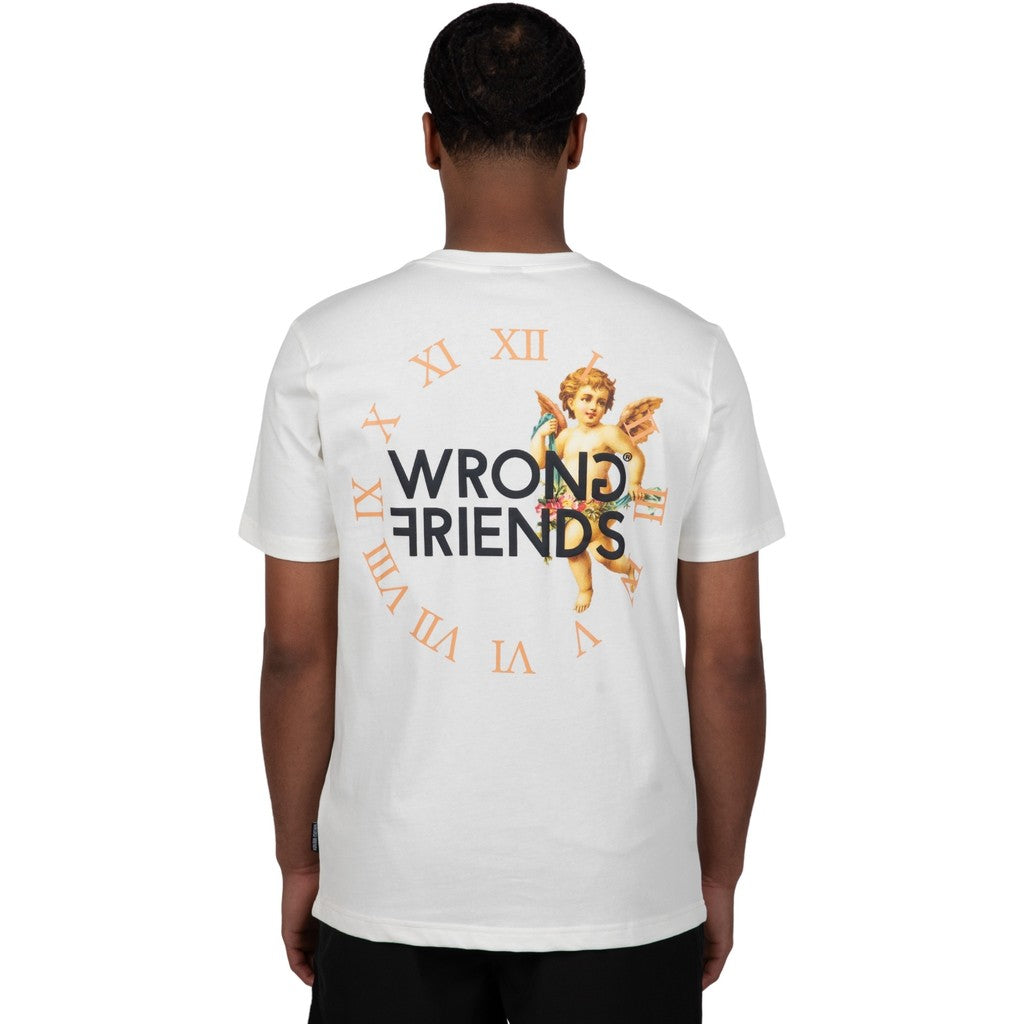 WRONG FRIENDS ROME T-SHIRT T-SHIRTS COCONUT WHITE