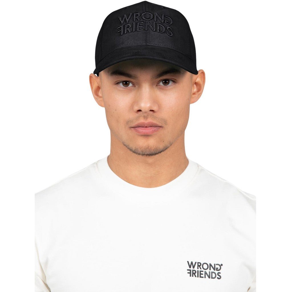 SACRAMENTO SUEDE CAP - BLACK - WRONG FRIENDS