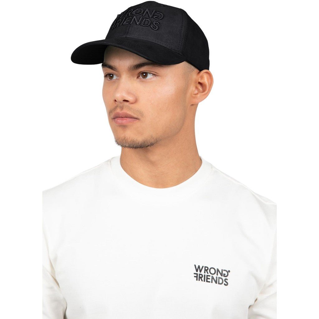 SACRAMENTO SUEDE CAP - BLACK - WRONG FRIENDS