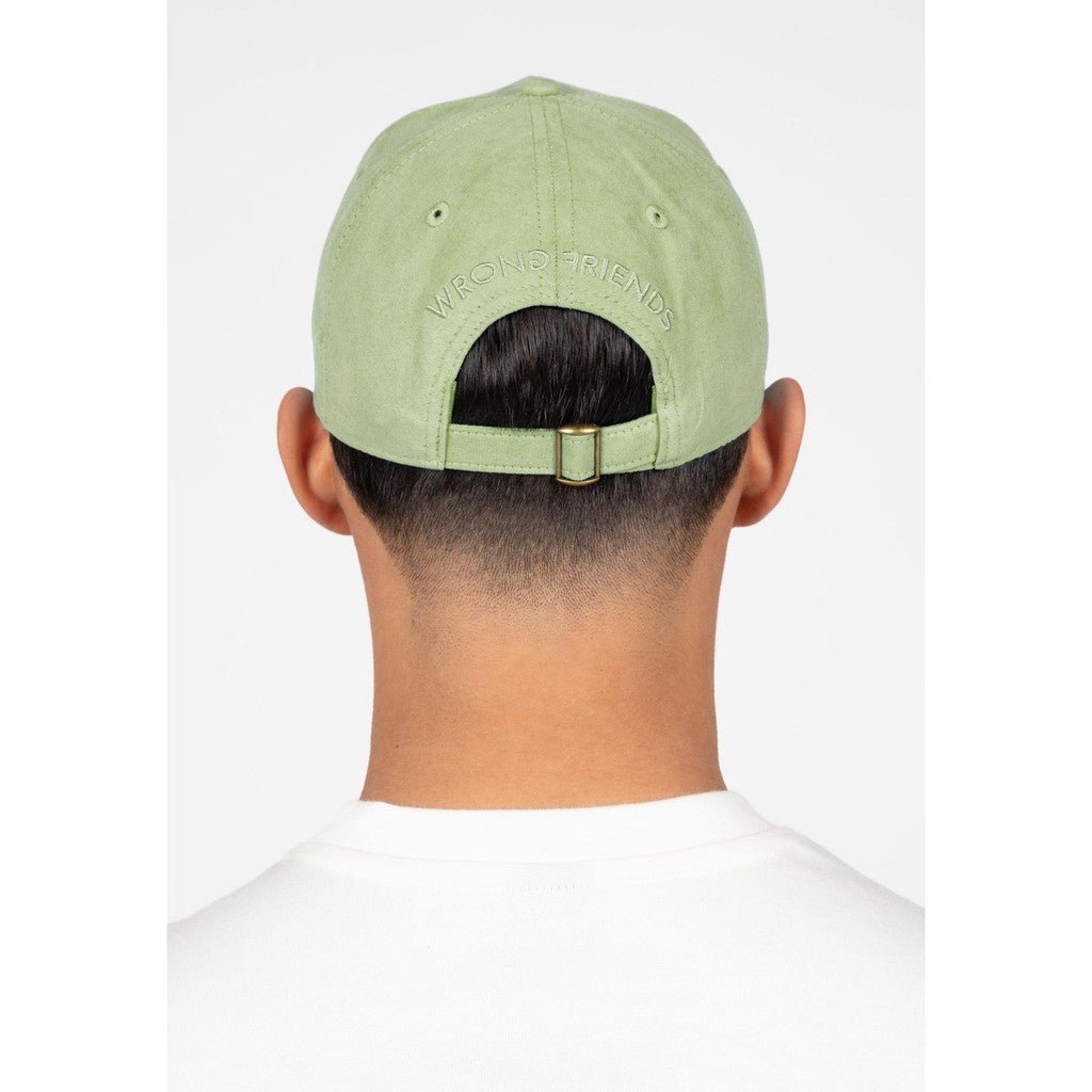 SACRAMENTO SUEDE CAP - LIGHT GREEN - WRONG FRIENDS