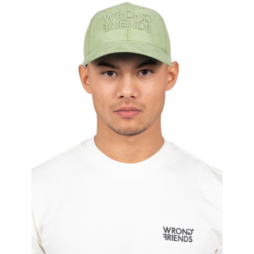 SACRAMENTO SUEDE CAP - LIGHT GREEN - WRONG FRIENDS