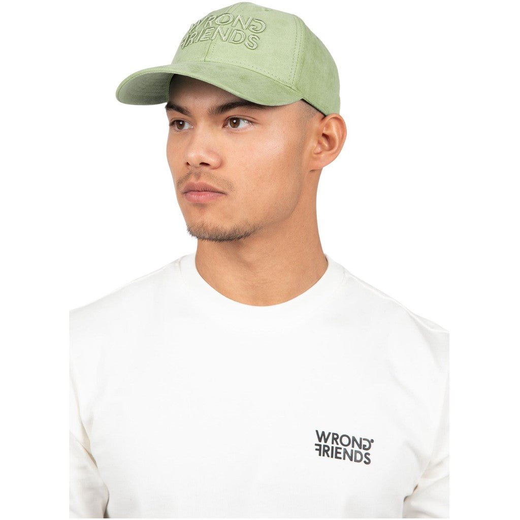 SACRAMENTO SUEDE CAP - LIGHT GREEN - WRONG FRIENDS