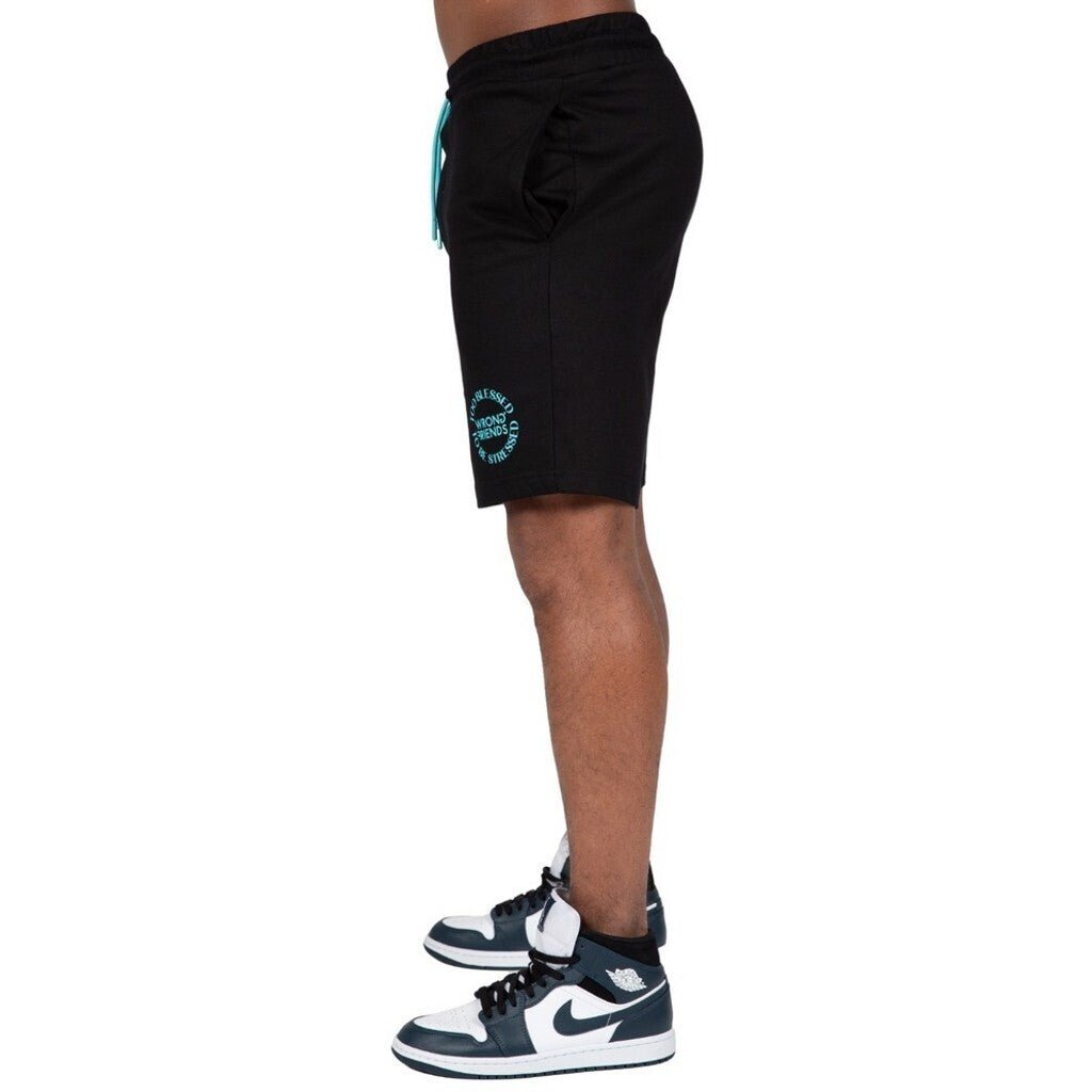 SAFI SHORTS - BLACK - WRONG FRIENDS