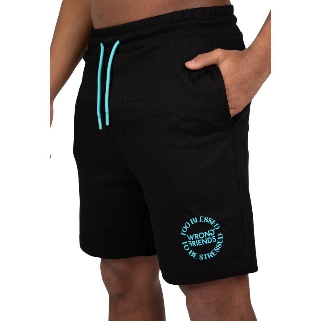 SAFI SHORTS - BLACK - WRONG FRIENDS