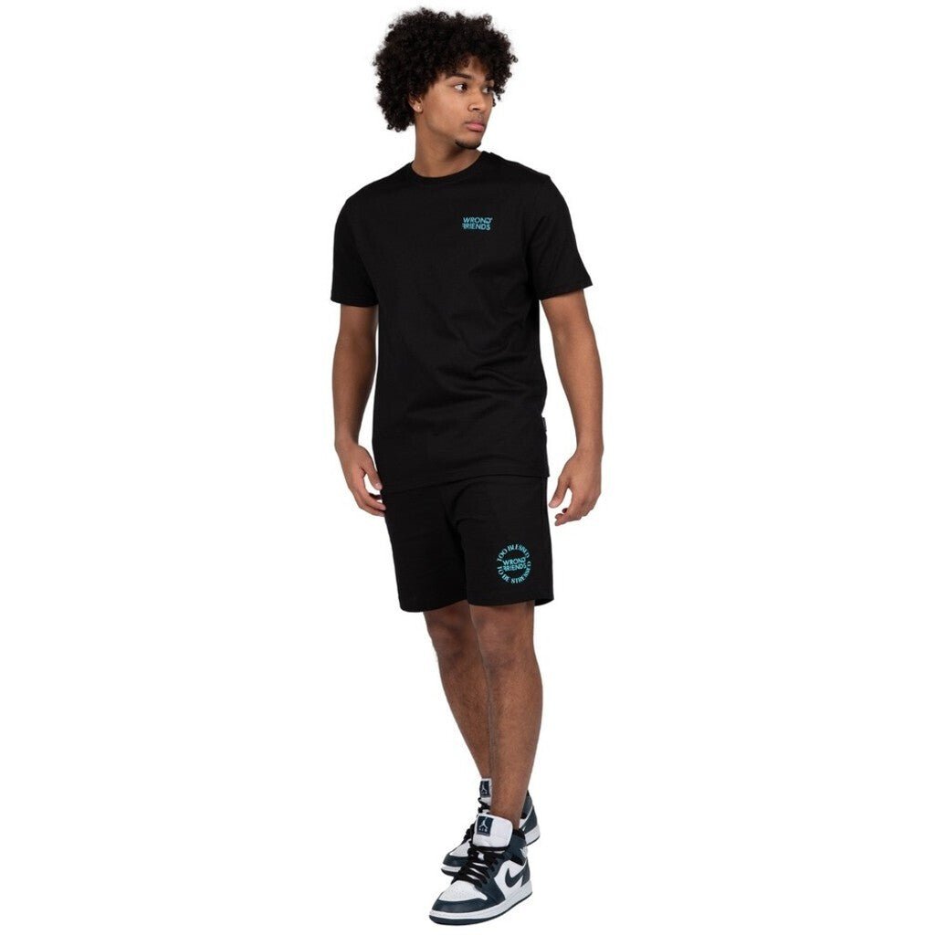 SAFI SHORTS - BLACK - WRONG FRIENDS