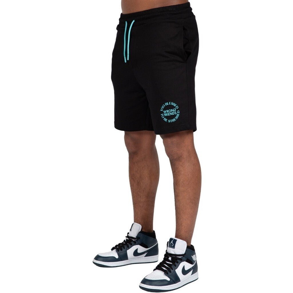 SAFI SHORTS - BLACK - WRONG FRIENDS