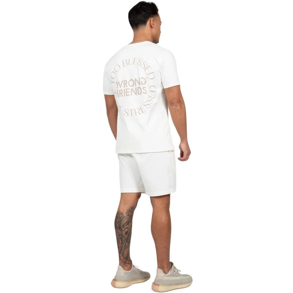 WRONG FRIENDS SAFI T-SHIRT T-SHIRTS COCONUT WHITE