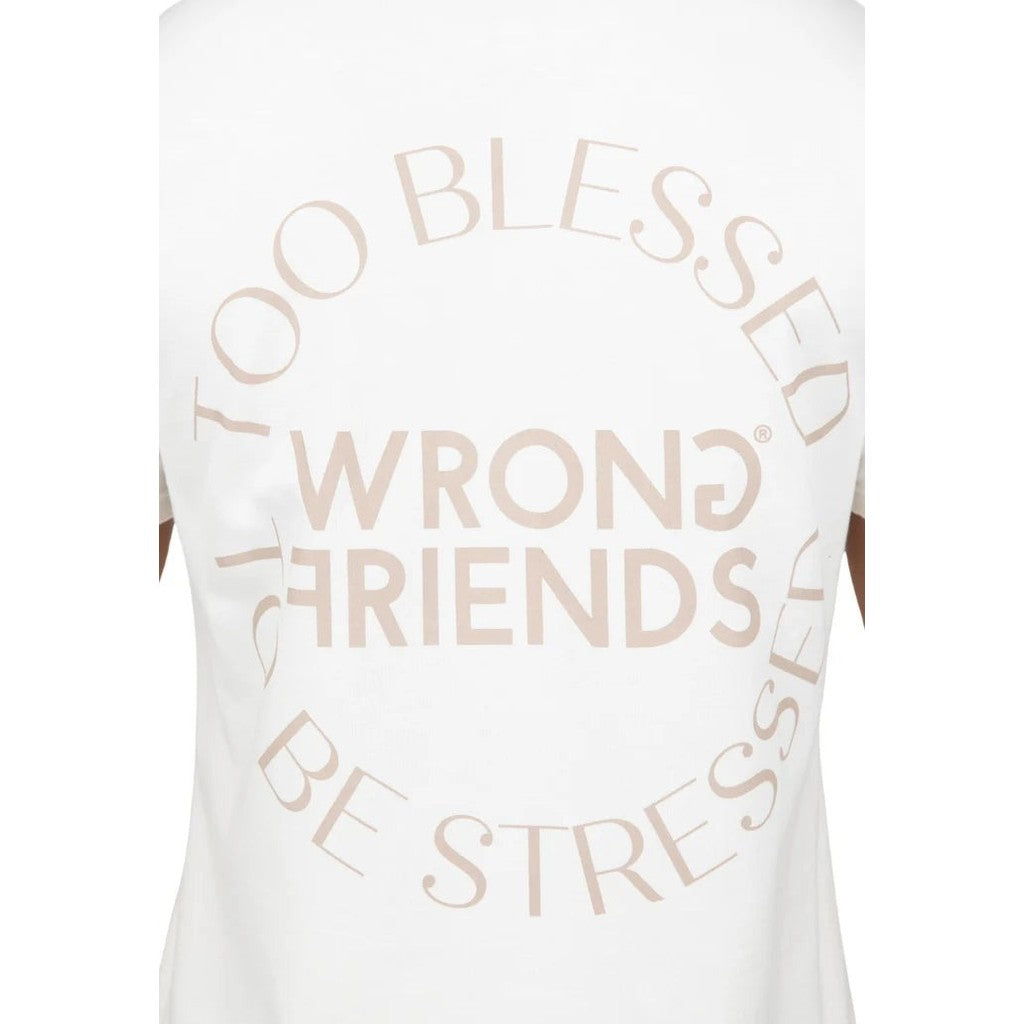 WRONG FRIENDS SAFI T-SHIRT T-SHIRTS COCONUT WHITE