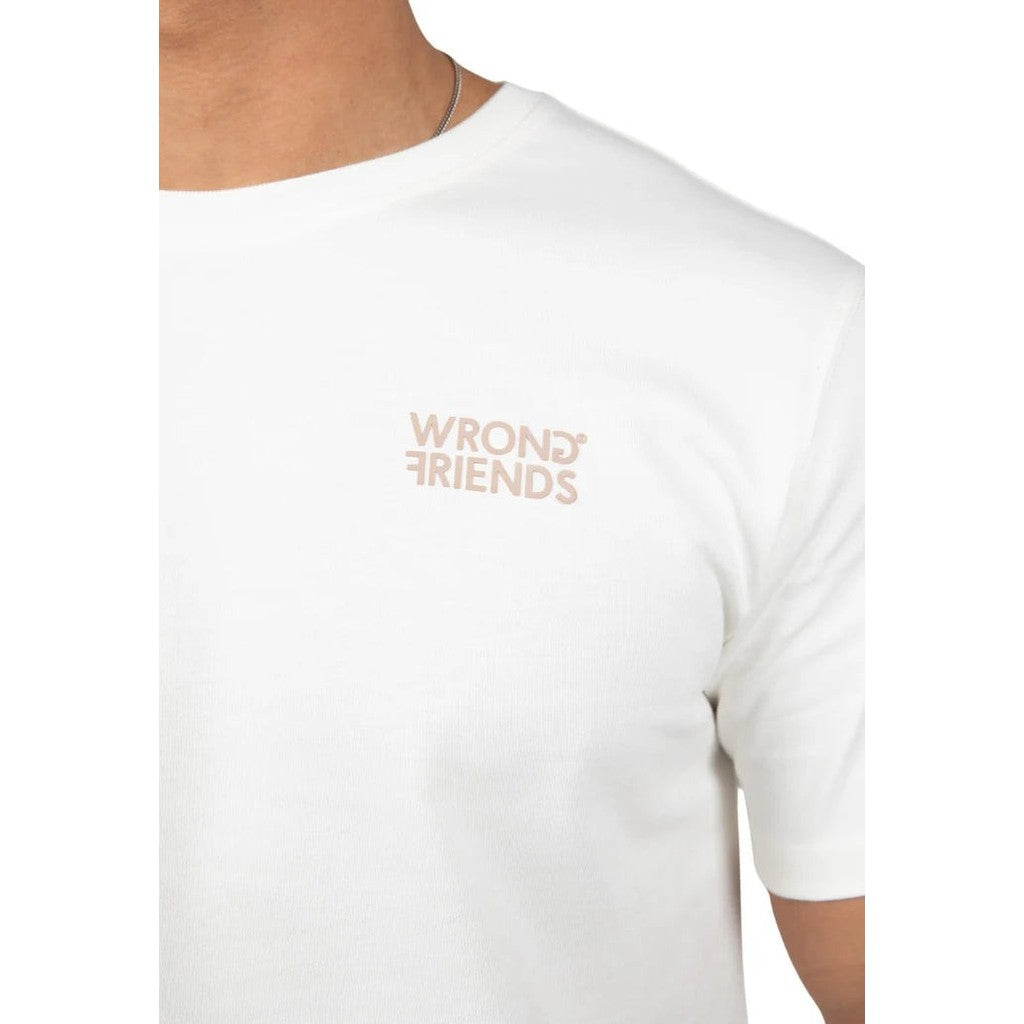 WRONG FRIENDS SAFI T-SHIRT T-SHIRTS COCONUT WHITE