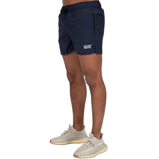 SAINT TROPEZ (SWIM) SHORTS - BLUE - WRONG FRIENDS