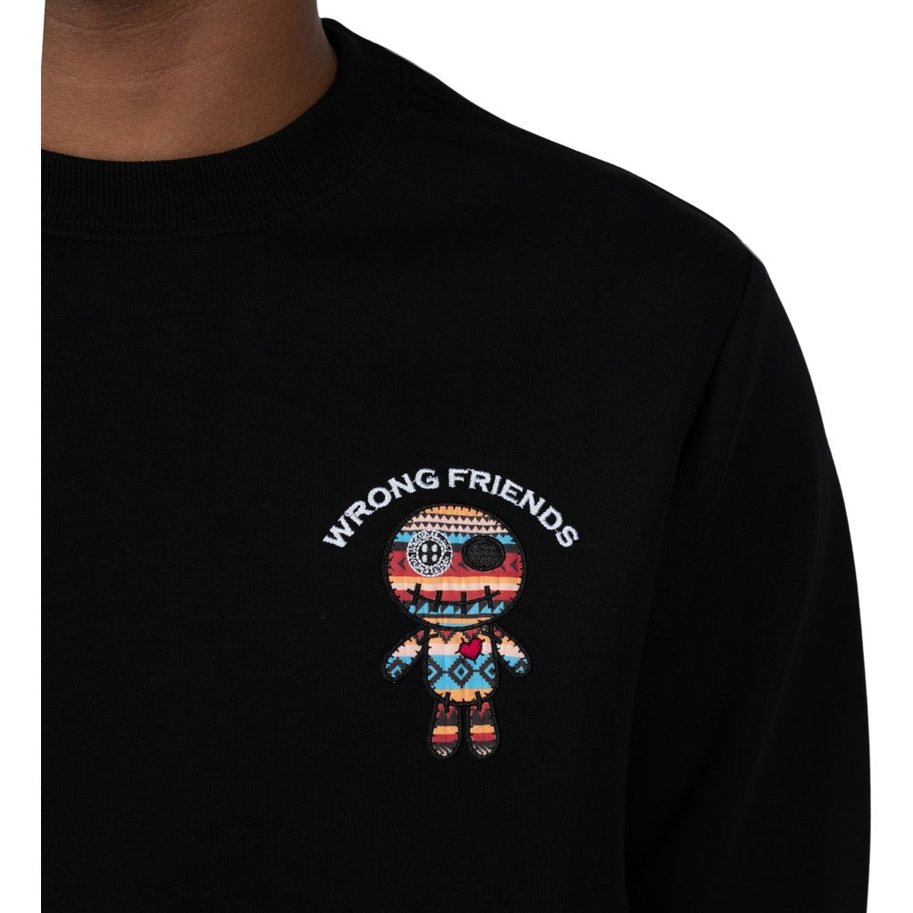 WRONG FRIENDS SAN BENITO SWEATER SWEATERS BLACK